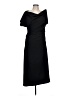 Gibson Latimer Solid Black Cocktail Dress Size L - photo 1