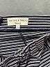 TeXTURE & THREAD Madewell Stripes Gray Blue Casual Pants Size S - photo 6