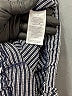 TeXTURE & THREAD Madewell Stripes Gray Blue Casual Pants Size S - photo 7