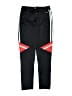 Adidas 100% Polyester Black Track Pants Size 11 - 12 - photo 2