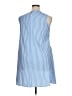 Unbranded 100% Polyester Stripes Blue Casual Dress Size XL - photo 2