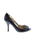Enzo Angiolini Animal Print Gray Brown Heels Size 9 1/2 - photo 1
