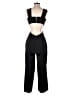 Express Outlet Solid Black Jumpsuit Size 4 - photo 2