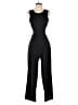 Express Outlet Solid Black Jumpsuit Size 4 - photo 1