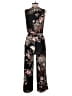 Black Tape_ Floral Black Jumpsuit Size S - photo 2