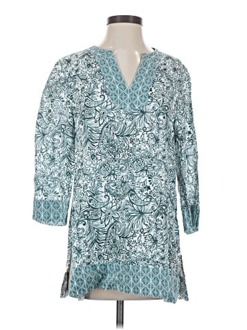 Sigrid Olsen 3/4 Sleeve Blouse (view 1)
