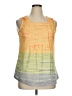 Unbranded Orange Yellow Sleeveless Blouse Size XL - photo 1