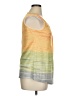 Unbranded Orange Yellow Sleeveless Blouse Size XL - photo 4
