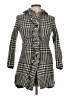 Harold's Houndstooth Gray Wool Coat Size L - photo 1