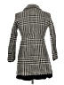 Harold's Houndstooth Gray Wool Coat Size L - photo 2