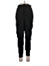 Athleta Solid Black Track Pants Size 10 - photo 1