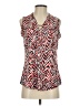Jones New York Red Sleeveless Blouse Size S - photo 1