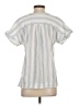 L.L.Bean 100% Cotton Blue Short Sleeve Blouse Size S - photo 2