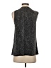 Anne Klein Gray Sleeveless Blouse Size S - photo 2