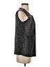 Anne Klein Gray Sleeveless Blouse Size S - photo 4