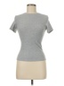Unbranded Gray Short Sleeve Turtleneck Size M - photo 1