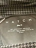 Hatch Houndstooth Black Active Pants Size S - photo 6