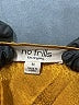 No Frills Gold Long Sleeve Blouse Size M - photo 7