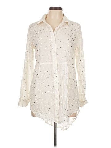 Solitaire Long Sleeve Blouse (view 1)