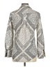 Zara Gray Long Sleeve Blouse Size M - photo 2
