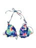 Unbranded Tie-dye Blue Swimsuit Top Size M (estimated) - photo 1