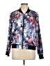 Allegra K 100% Polyester Print Blue Track Jacket Size L - photo 1