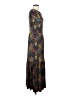Saint + Sofia Print Black Casual Dress Size 4 - photo 4