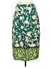 Re:named 100% Polyester Print Green Casual Skirt Size S - photo 1