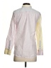 J.Crew 100% Cotton Color Block Yellow Long Sleeve Button-Down Shirt Size 4 - photo 2