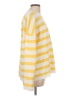 Camellia 100% Viscose Stripes Yellow Pullover Sweater Size L - photo 4