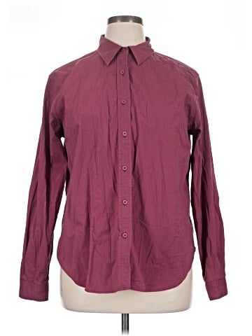 Van Heusen Long Sleeve Button-Down Shirt (view 1)