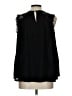 Apt. 9 100% Polyester Black Sleeveless Blouse Size L - photo 2