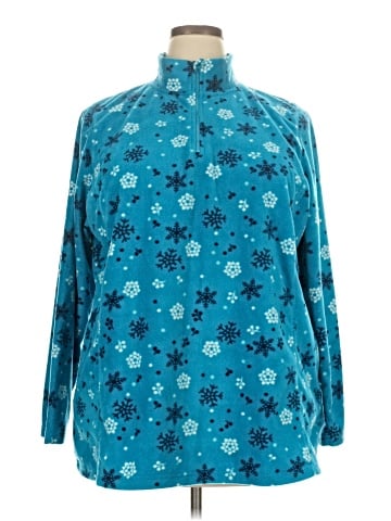 Woman Within Pullover Sweater (view 1)