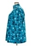 Woman Within 100% Polyester Stars Teal Pullover Sweater Size 22 (1X) - photo 5