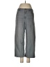 LOGO Chevron-herringbone Gray Jeans Size 6 - photo 1
