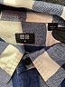 Uniqlo 100% Cotton Checkered-gingham Blue Long Sleeve Button-Down Shirt Size M - photo 7