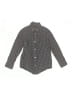 Class Club 100% Cotton Houndstooth Black Long Sleeve Button-Down Shirt Size 6 - photo 1