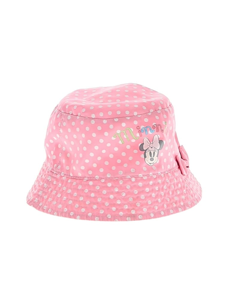 Pre-owned Disney Store Kids' Bucket Hat In Pink