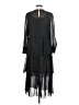 Julia Jordan 100% Polyester Polka Dots Black Cocktail Dress Size 2 - photo 2