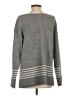 DKNY Stripes Gray Pullover Sweater Size S - photo 2