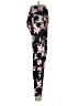 Victoria's Secret Floral Black Active Pants Size 8 - photo 4