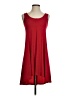 Assorted Brands Solid Red Casual Dress Size 4 - photo 1