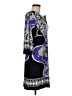 INTERMISSION Graphic Purple Cocktail Dress Size 6 - photo 4