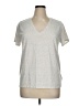 Lucky Brand Gray Short Sleeve Top Size XL - photo 1