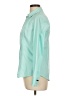 Express Color Block Teal Long Sleeve Button-Down Shirt Size L - photo 5