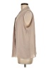 Calvin Klein 100% Polyester Tan Sleeveless Blouse Size M (estimated) - photo 5