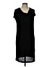 Splendid Solid Black Casual Dress Size L - photo 1