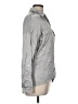 XCVI 100% Modal Metallic Gray Long Sleeve Button-Down Shirt Size M - photo 4