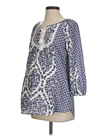 A Pea in the Pod 3/4 Sleeve Blouse (view 1)