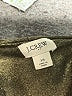 J.Crew Factory Store 100% Polyester Metallic Silver Long Sleeve Blouse Size XS - photo 7